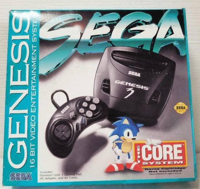 Sega Genesis JVC X'Eye box art for Sega Genesis